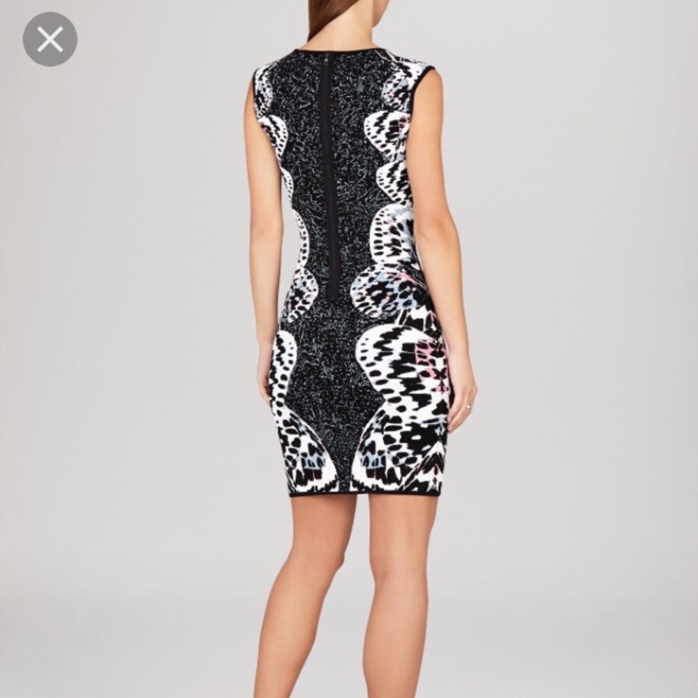 BCBG Maxazria Audrie butterfly dress size XS